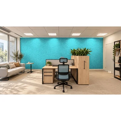 PET FELT WALL PANEL SQUARES 2400/1200 9MM R72 1 PC.