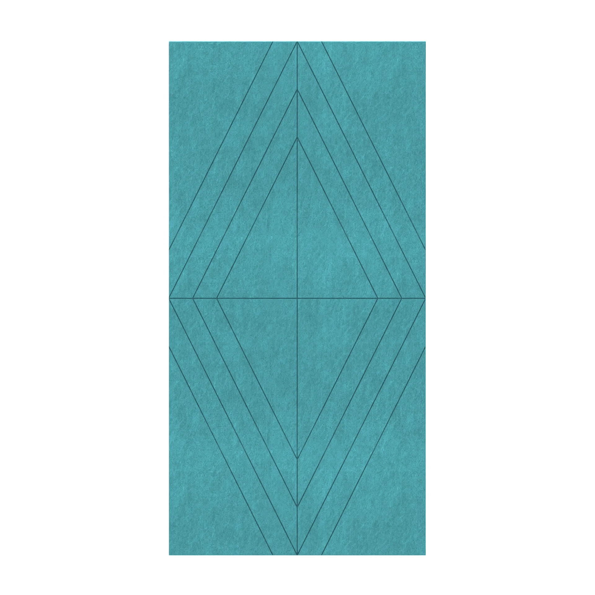PET FELT WALL PANEL RHOMBUS 2400/1200 9MM R73 1 PC.