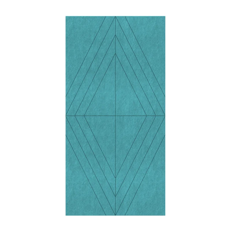 PET FELT WALL PANEL RHOMBUS 2400/1200 9MM R73 1 PC.