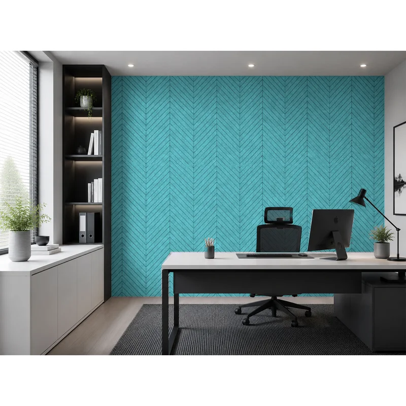 PET FELT WALL PANEL FISH BONE 2400/1200 9MM R73 1 PC.