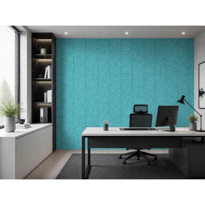 PET FELT WALL PANEL FISH BONE 2400/1200 9MM R73 1 PC.