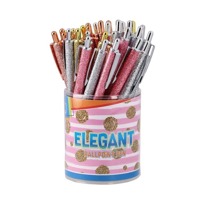 Sazio Elegant Pen, glitter, 1.0 mm, assorted, 1 pc