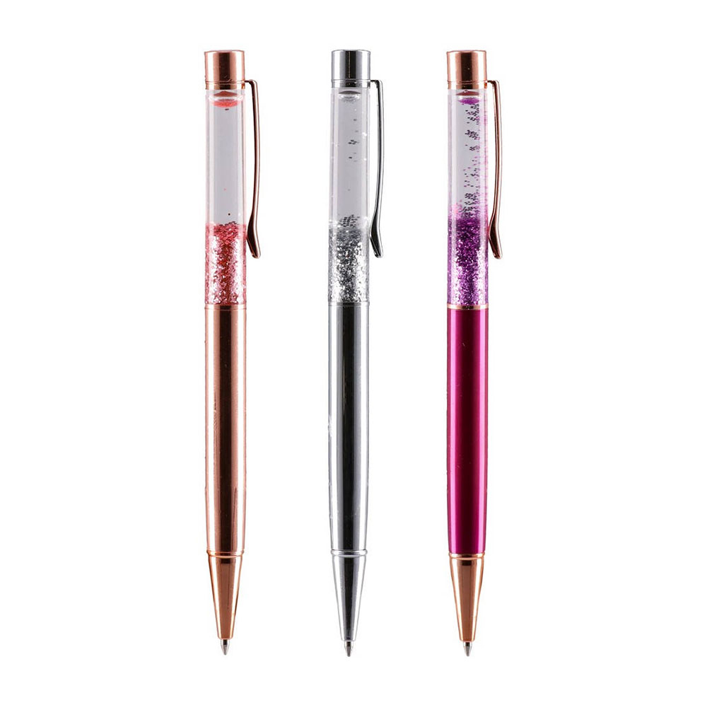 Sazio Elegant Pen, with glitter, 1.0 mm, assorted, 1 pc