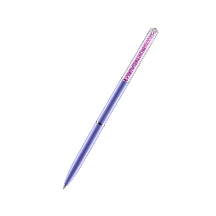 Химикалка Sazio Elegant, с камъчета, 1.0 mm, асорти