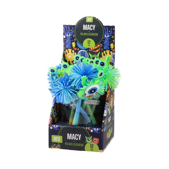 Химикалка Sazio Macy, извънземно, 1.0 mm, асорти