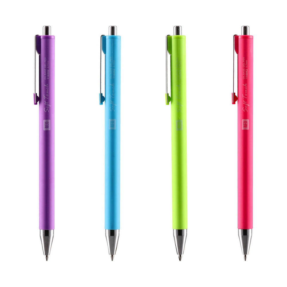 Sazio Monochrome Pen, retractable, 0.7 mm, assorted, 1 pc