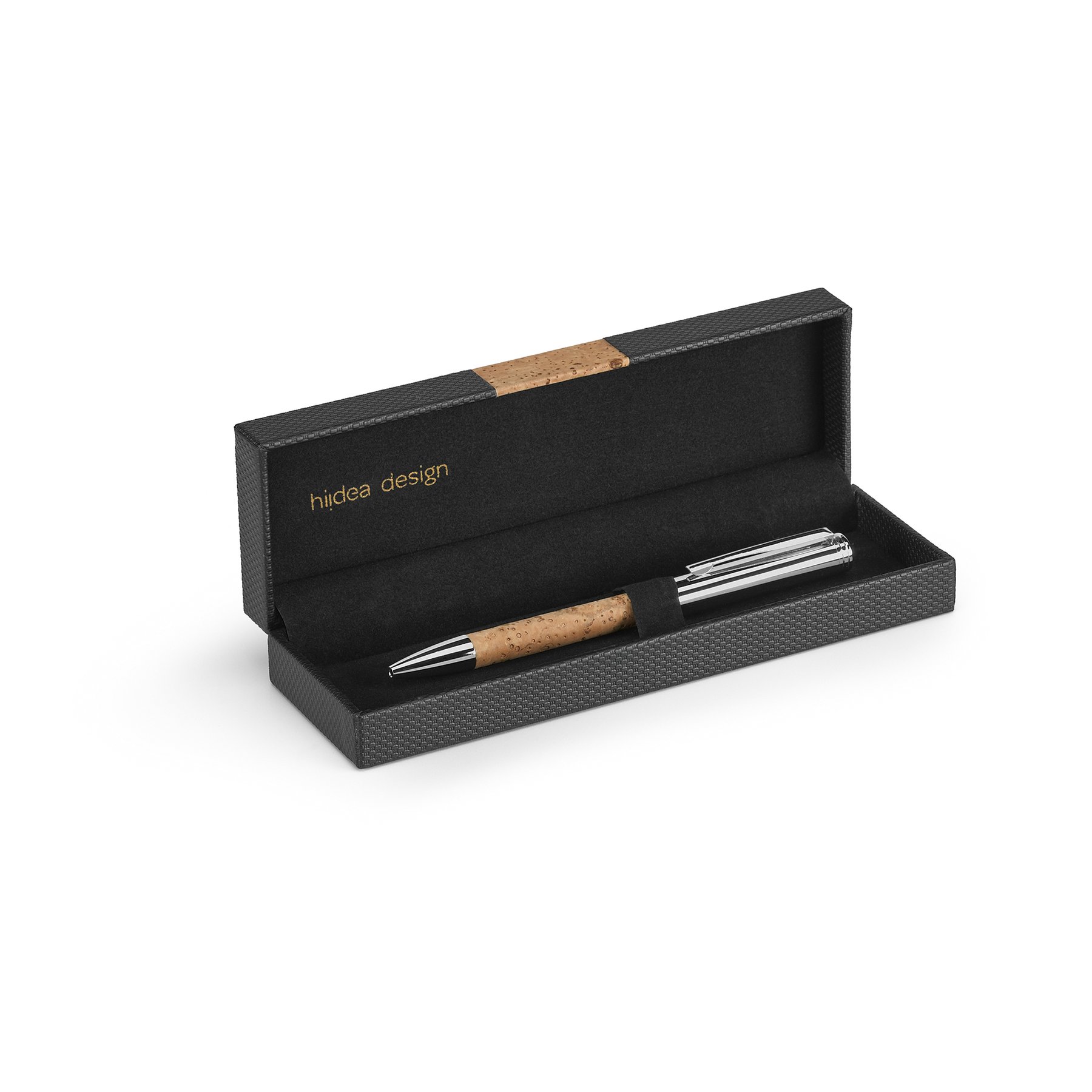 Hi!dea Ballpoint pen Cork, in luxury box