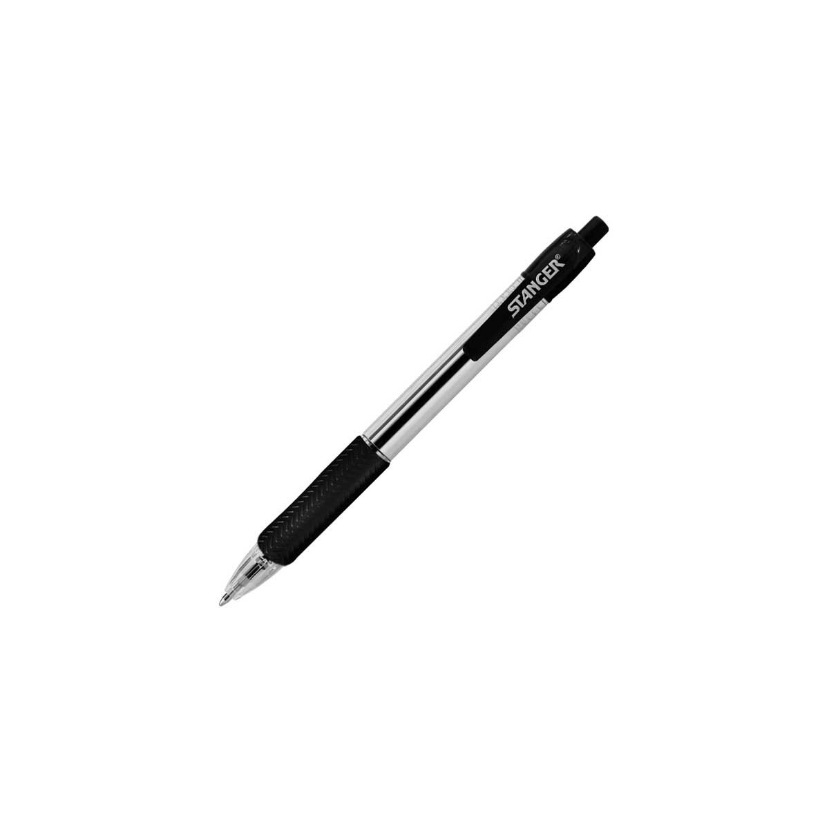 Stanger Ballpoint Pen R1.0 Softgrip, 1.0 mm, black