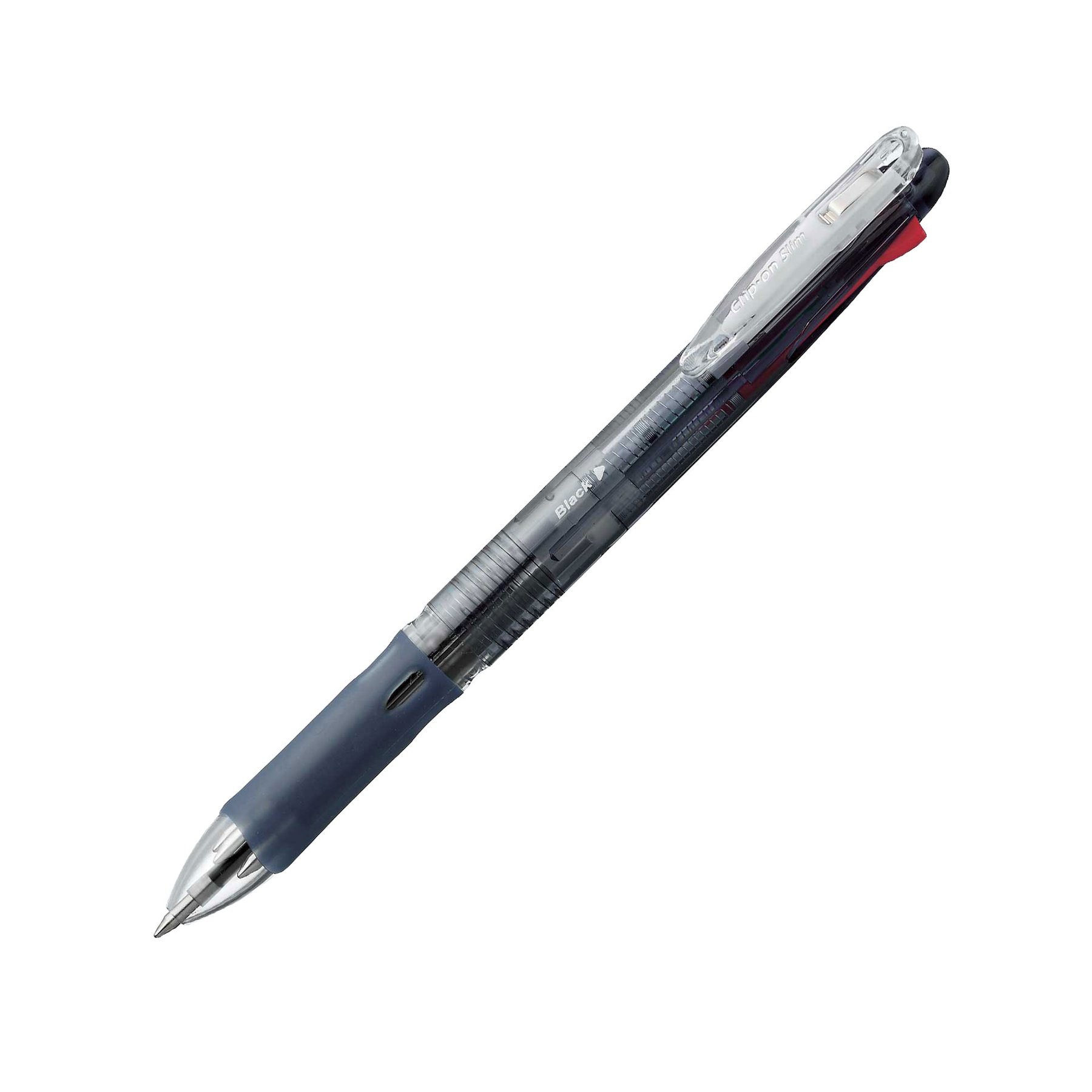 Zebra Pen Clip On Sim 4C, 0.7 mm, 4 colours in one, black body