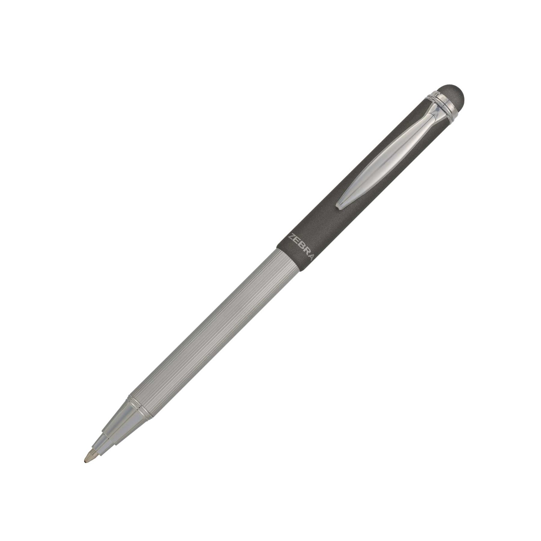 Zebra Ballpoint Pen Telescopic Stylus, in box, gray