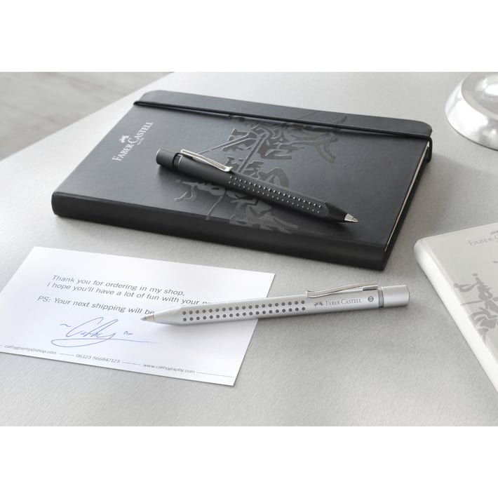 Faber-Castell Химикалка Grip 2011, сребриста