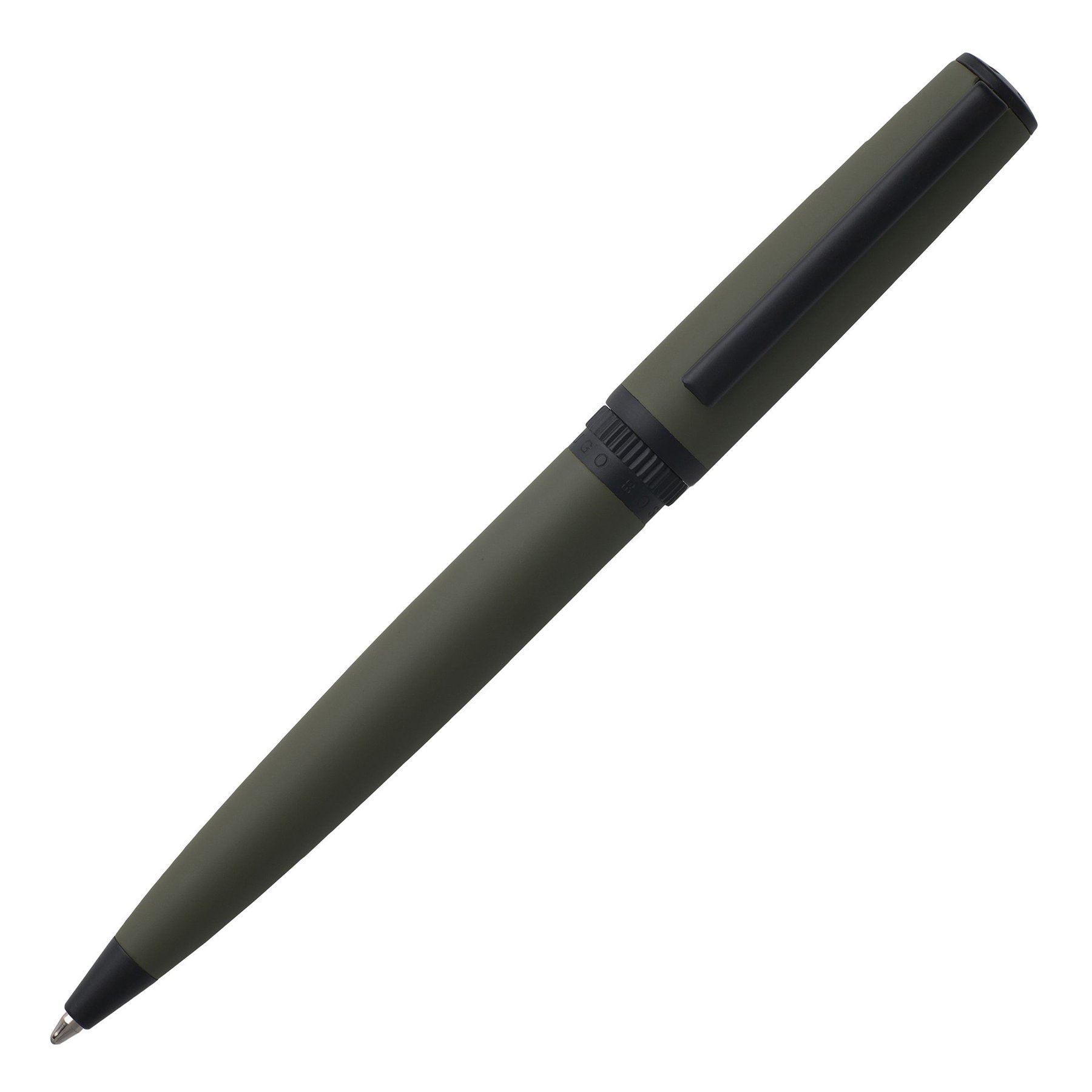 Hugo Boss Ballpoint pen Gear Matrix, boxed, dark green