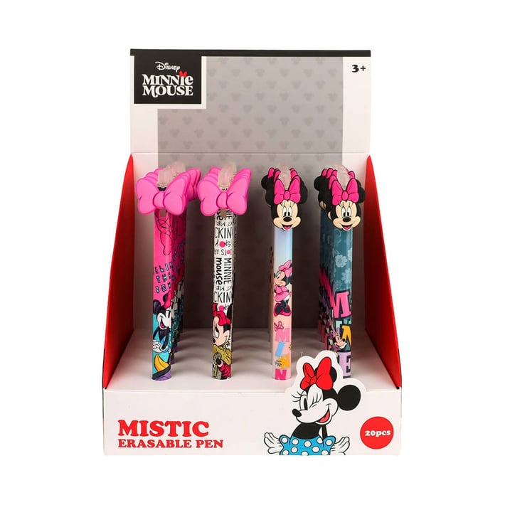 Химикалка Best Buy Mistic, изтриваема, Мини Маус, 0.5 mm, асорти