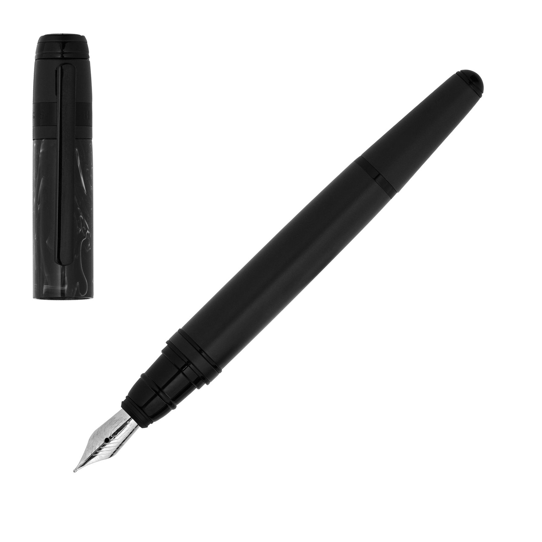 Hugo Boss Pen Fusion Marble, boxed, black