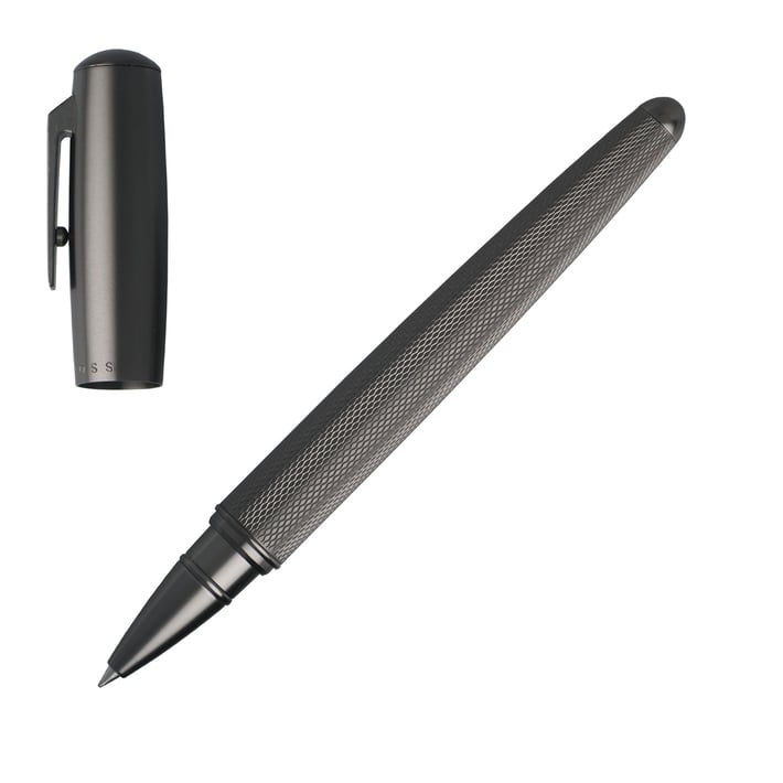 Hugo Boss Ролер Pure, в кутия, тъмносив