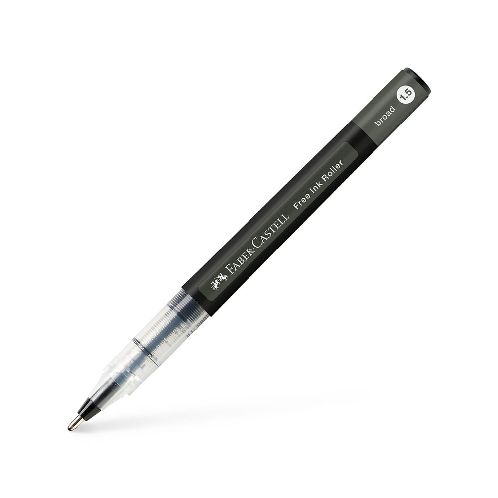 Faber-Castell Roller Free Ink, 1.5 mm, black