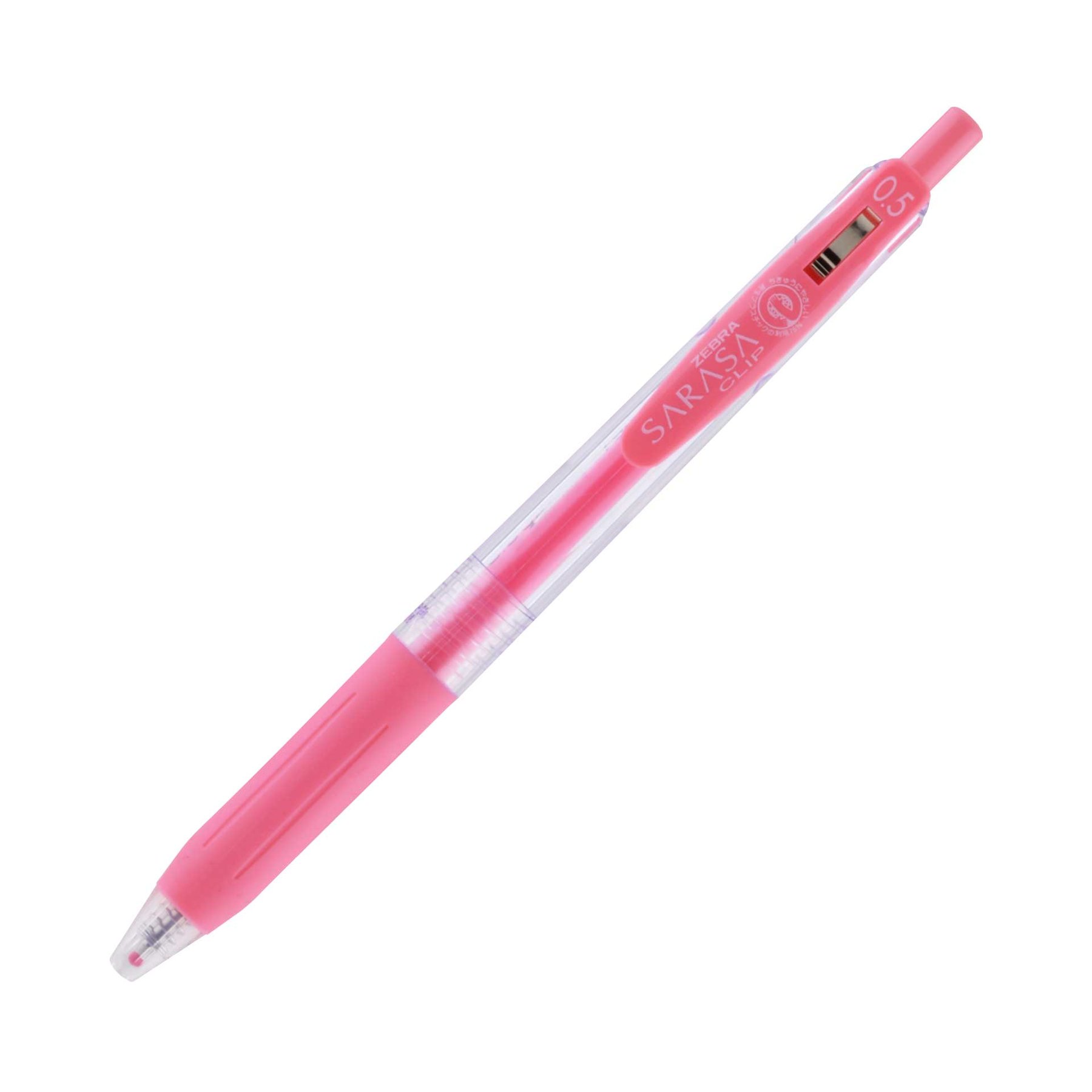 Zebra Gel roller Sarasa Clip Milk, automatic, 0.5 mm, milk red