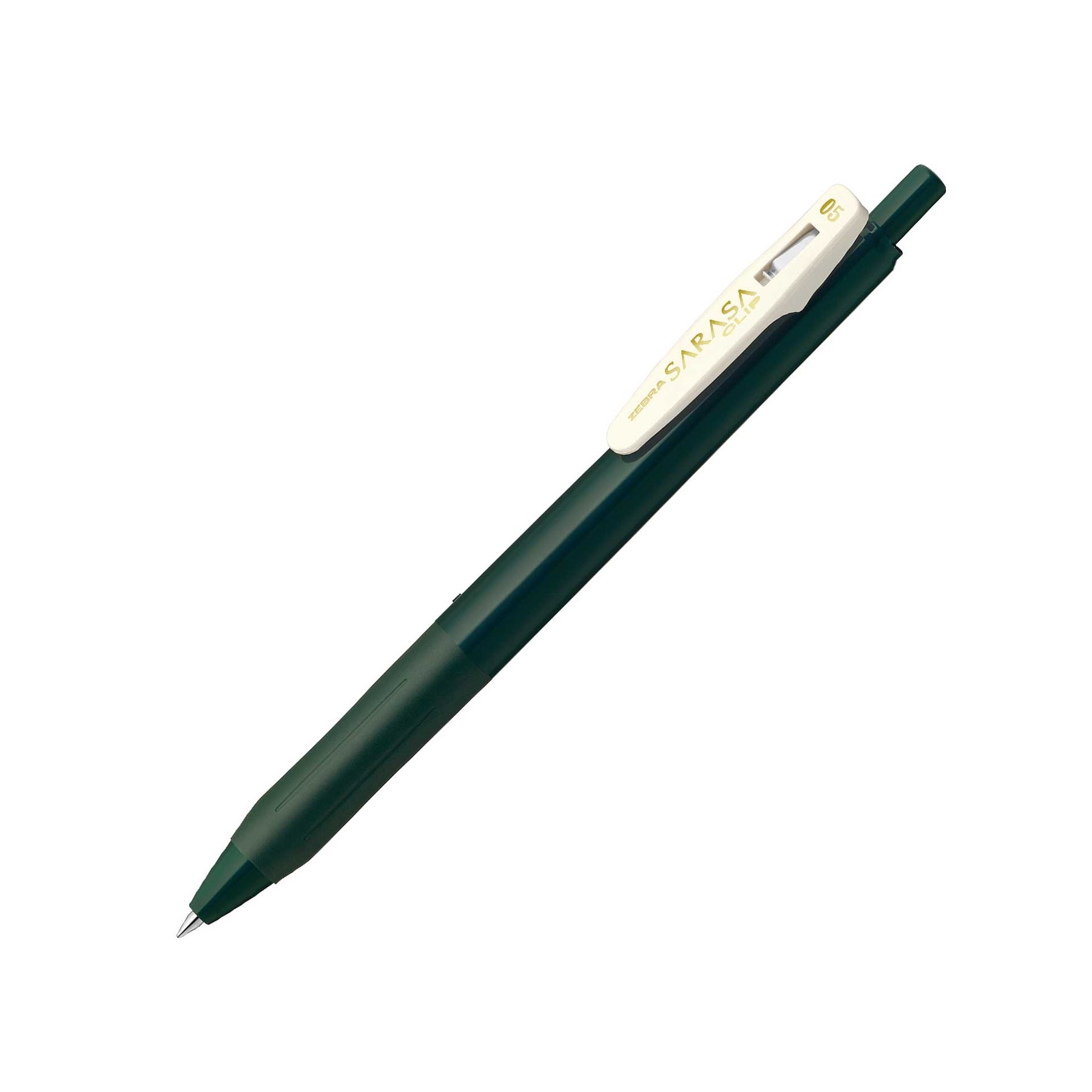 Zebra Gel Roller Sarasa Clip Vintage, 0.5 mm, green-black