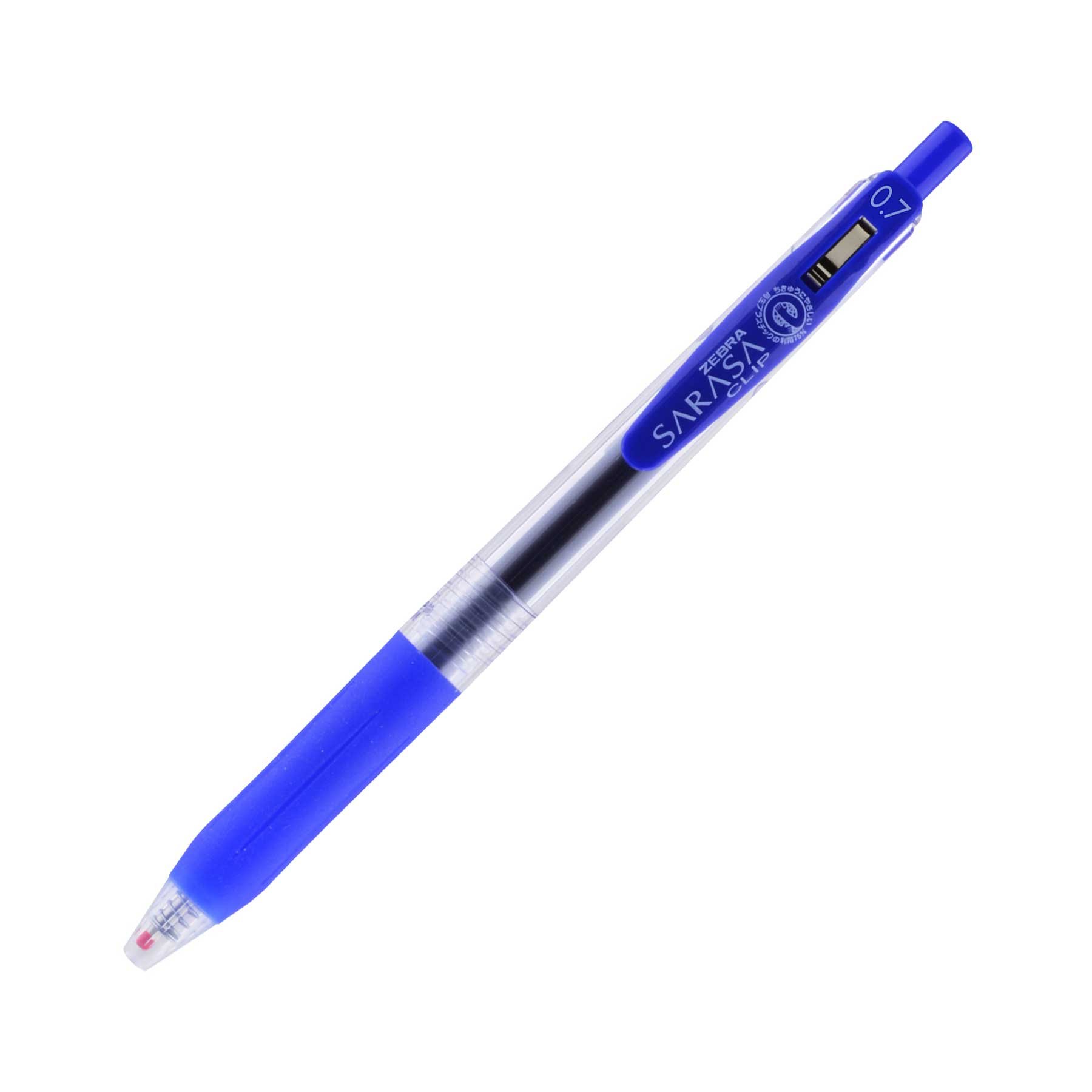 Zebra Gel roller Sarasa Clip, retractable, 0.7 mm, blue