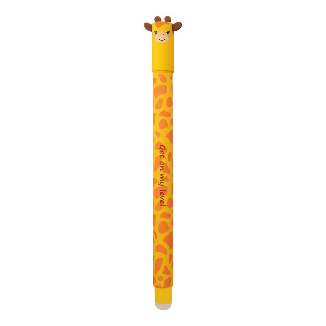 Eberhard Faber Gel Roller Giraffe, Erasable, 0.7 mm, Blue Ink