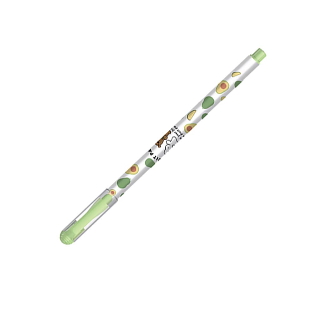 Beifa Gel roller TA625A-02AY03, 0.7 mm, green, blue ink