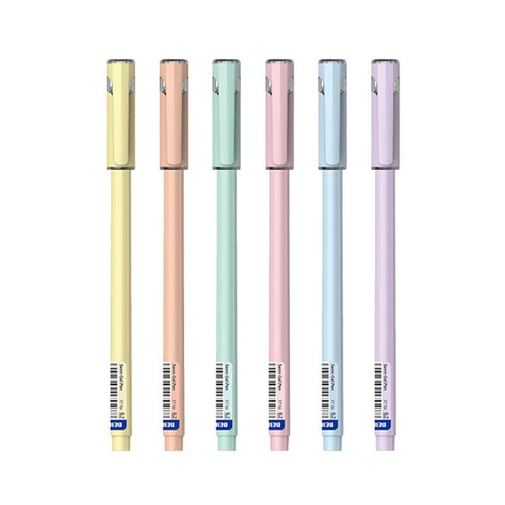 BEIFA TA602-48V GEL ROLLER 0.7MM BLUE INK ASSORTED