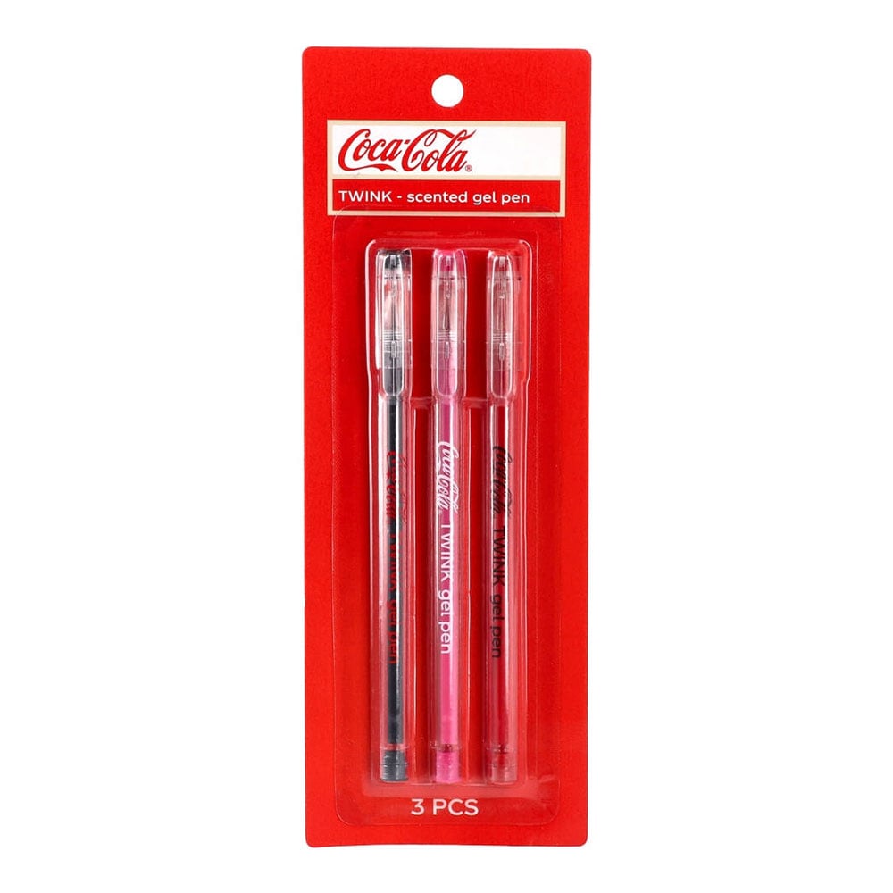 Best Buy Twink Gel Pen, Coca Cola, 3 pcs