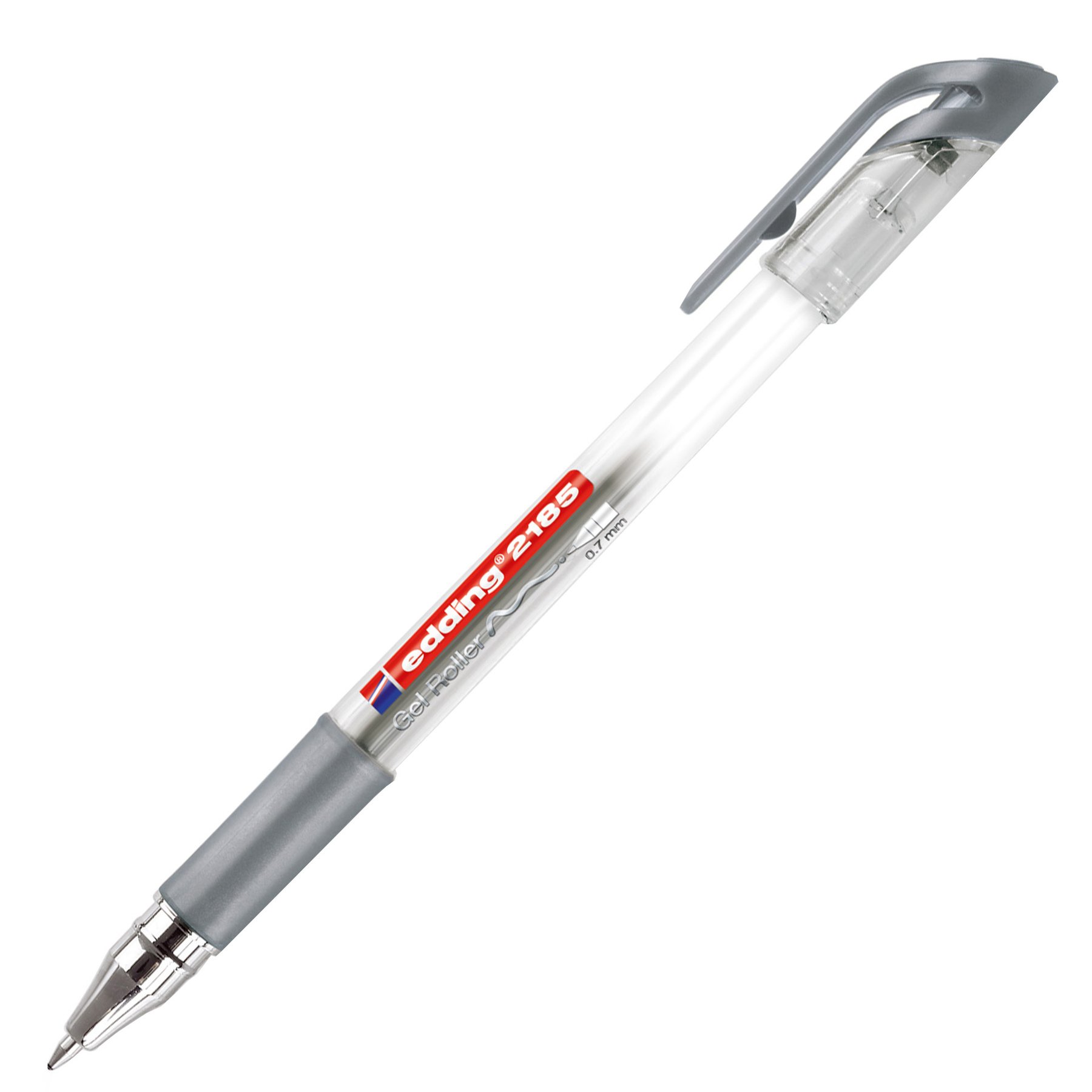 Edding Gel roller 2185, 0.7 mm, silver