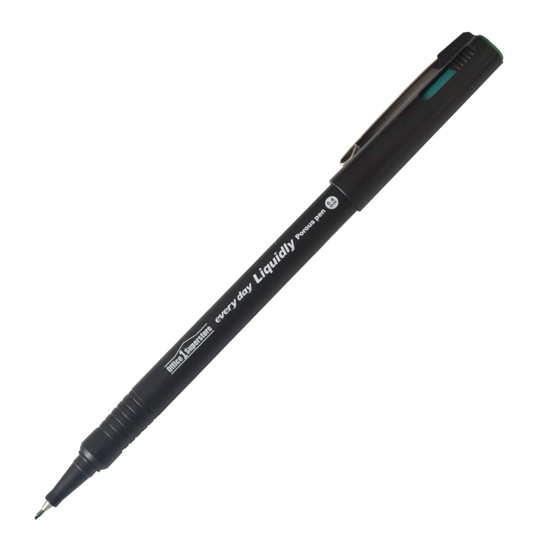 Office 1 Fineliner Coliro, 0.4 mm, green