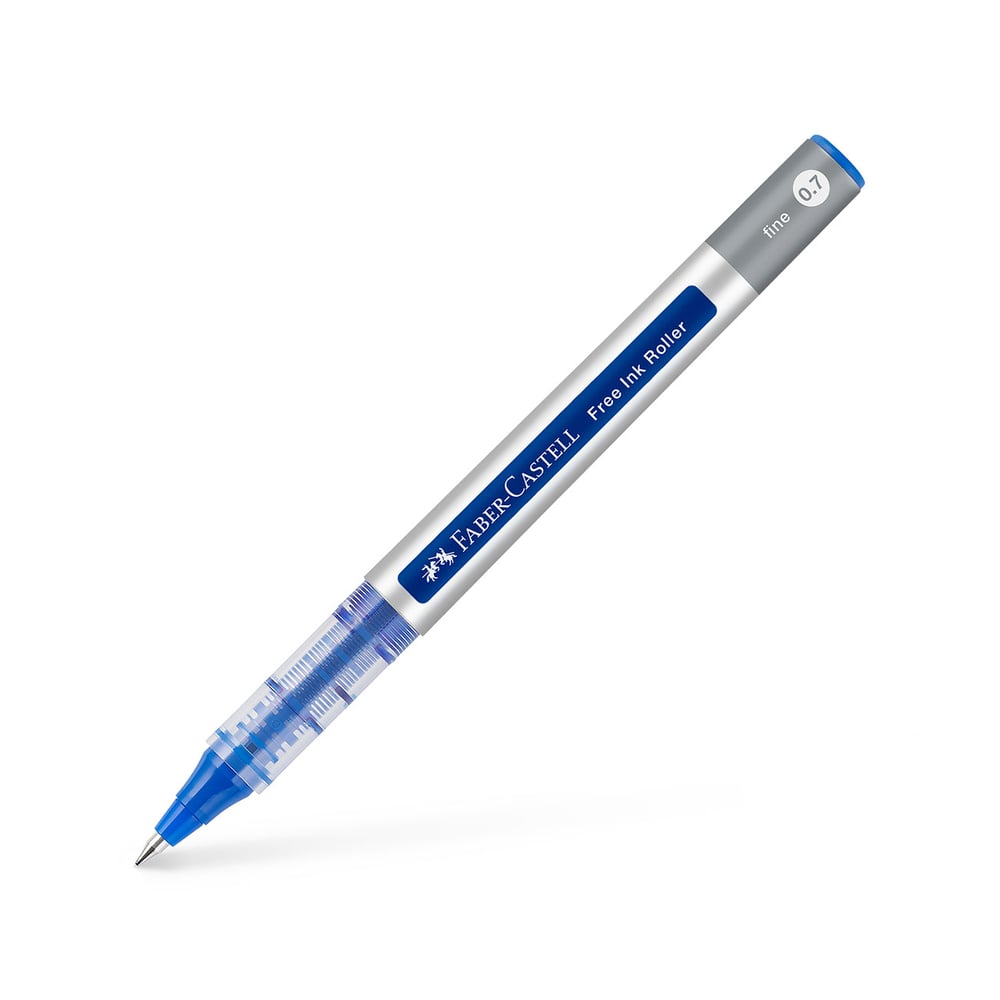 Faber-Castell Roller Free Ink, 0.7 mm, blue
