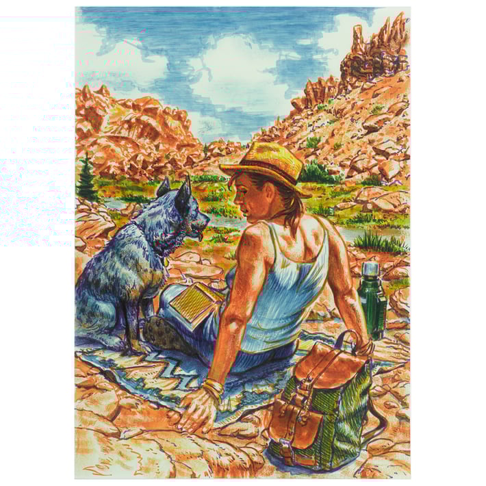 Faber-Castell Brush marker Pitt Artist, summer, 6 pcs