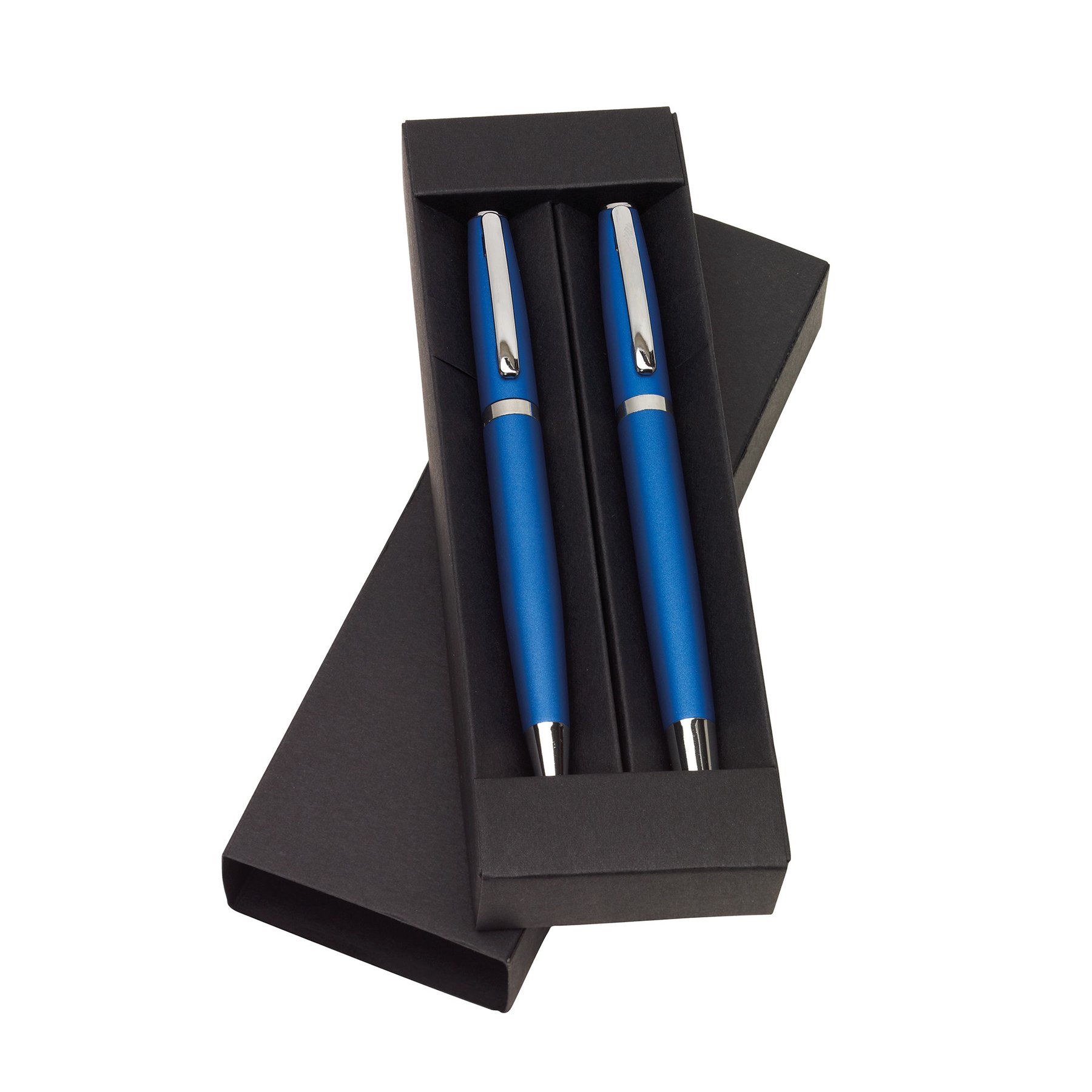 TOPS Pen and rollerball set Alphabet, blue, in box