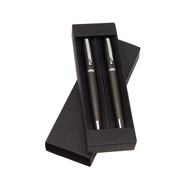 TOPS Pen and roller set Alphabet, gray, boxed