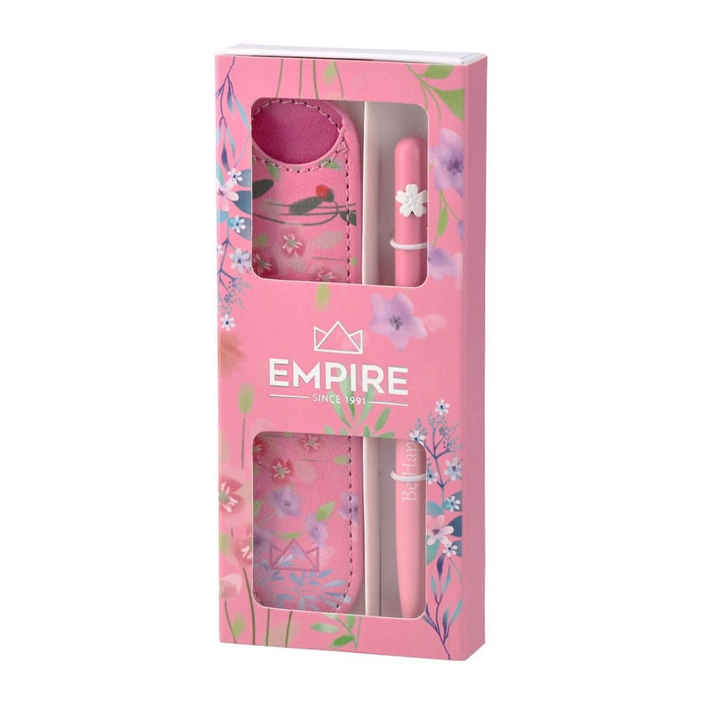 Empire Burgeon Pen & Case Set, pink