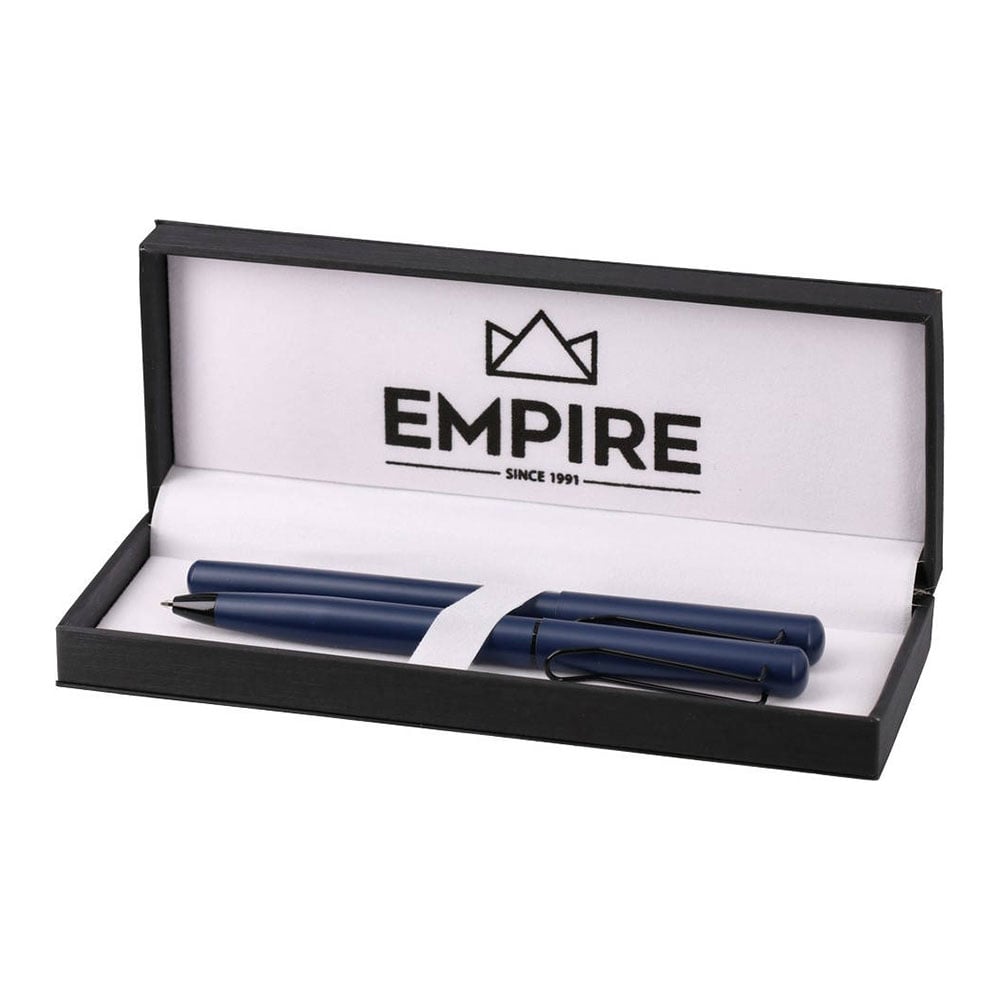 Empire Maemo Pen & Fountain Pen Set, dark blue