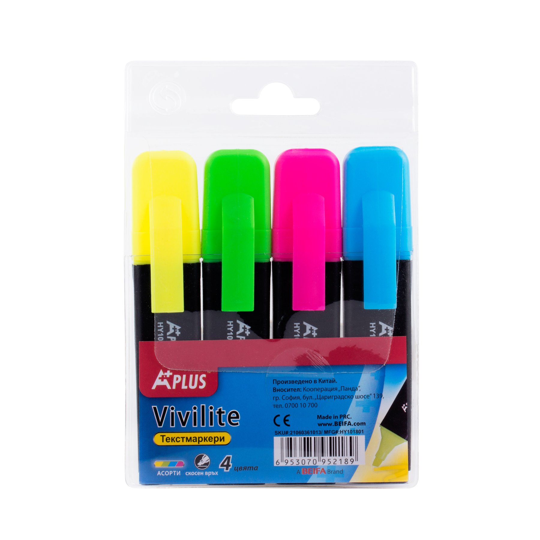 Beifa Highlighters A+, 4 colors