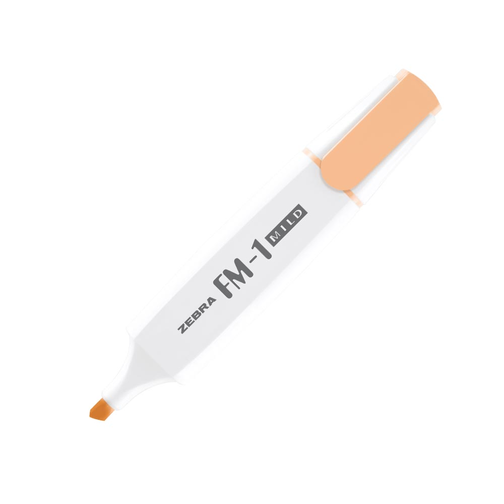 Zebra Highlighter FM-1 Mild, 3.5 mm, orange