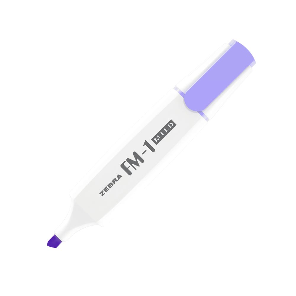 Zebra Highlighter FM-1 Mild, 3.5 mm, purple