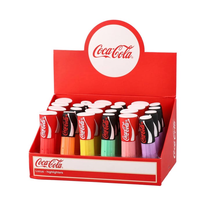 Best Buy Locus Highlighter, Coca Cola, assorted, 1 pc