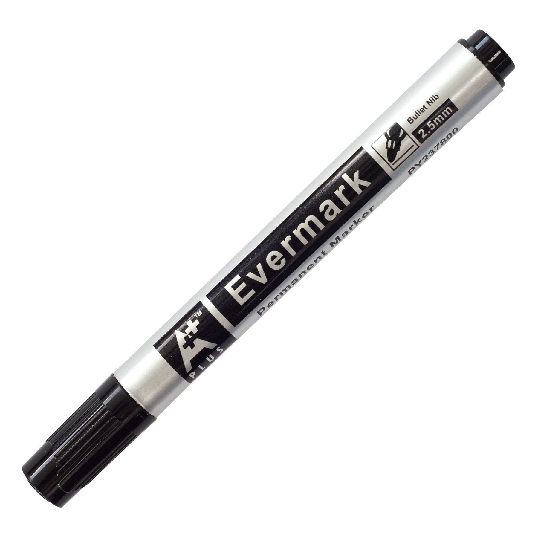 Beifa Permanent marker A+, round, black