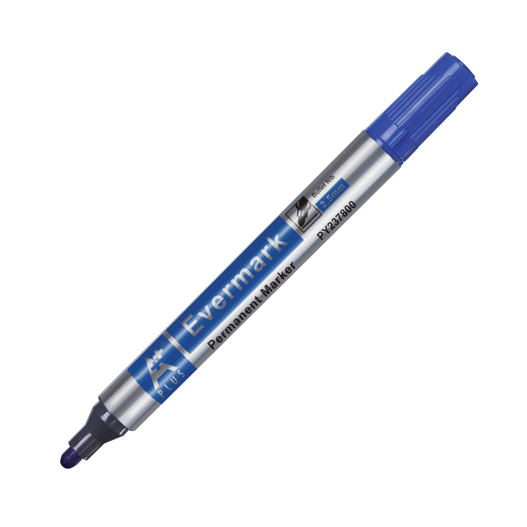 Beifa Permanent Marker A+, round, blue