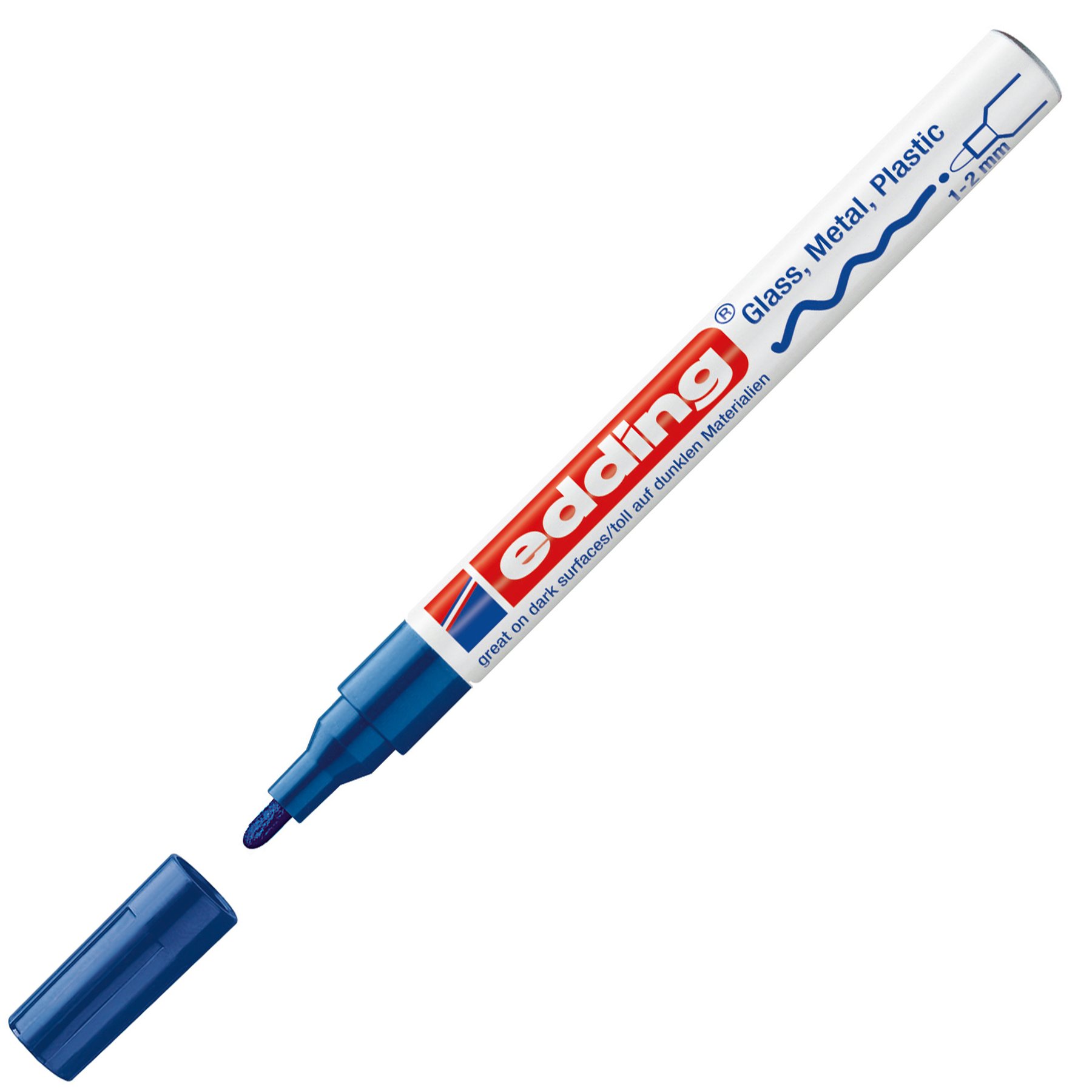 Edding Permanent Marker 751, blue
