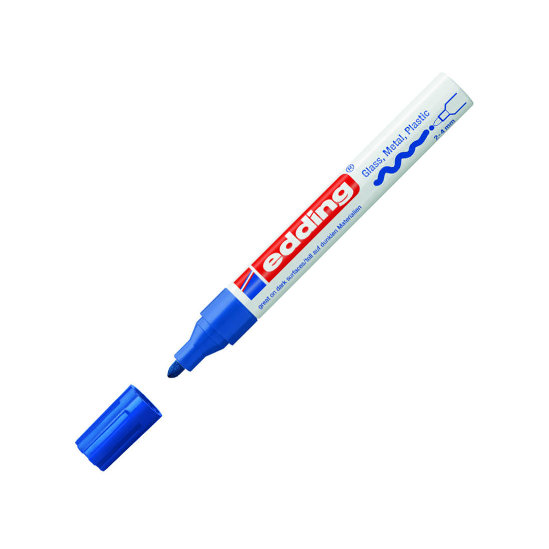 Edding Permanent marker 750, colour blue