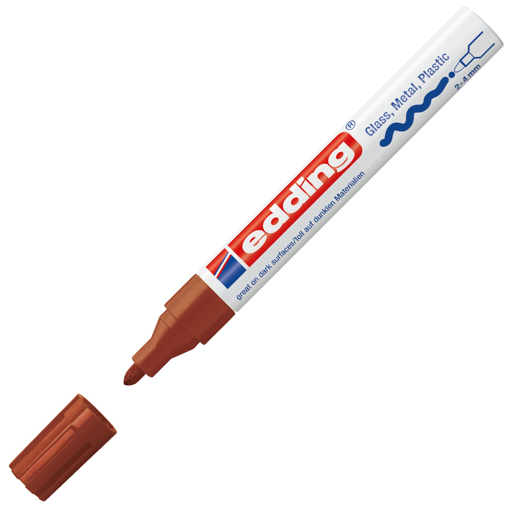 Edding Permanent Marker 750, brown