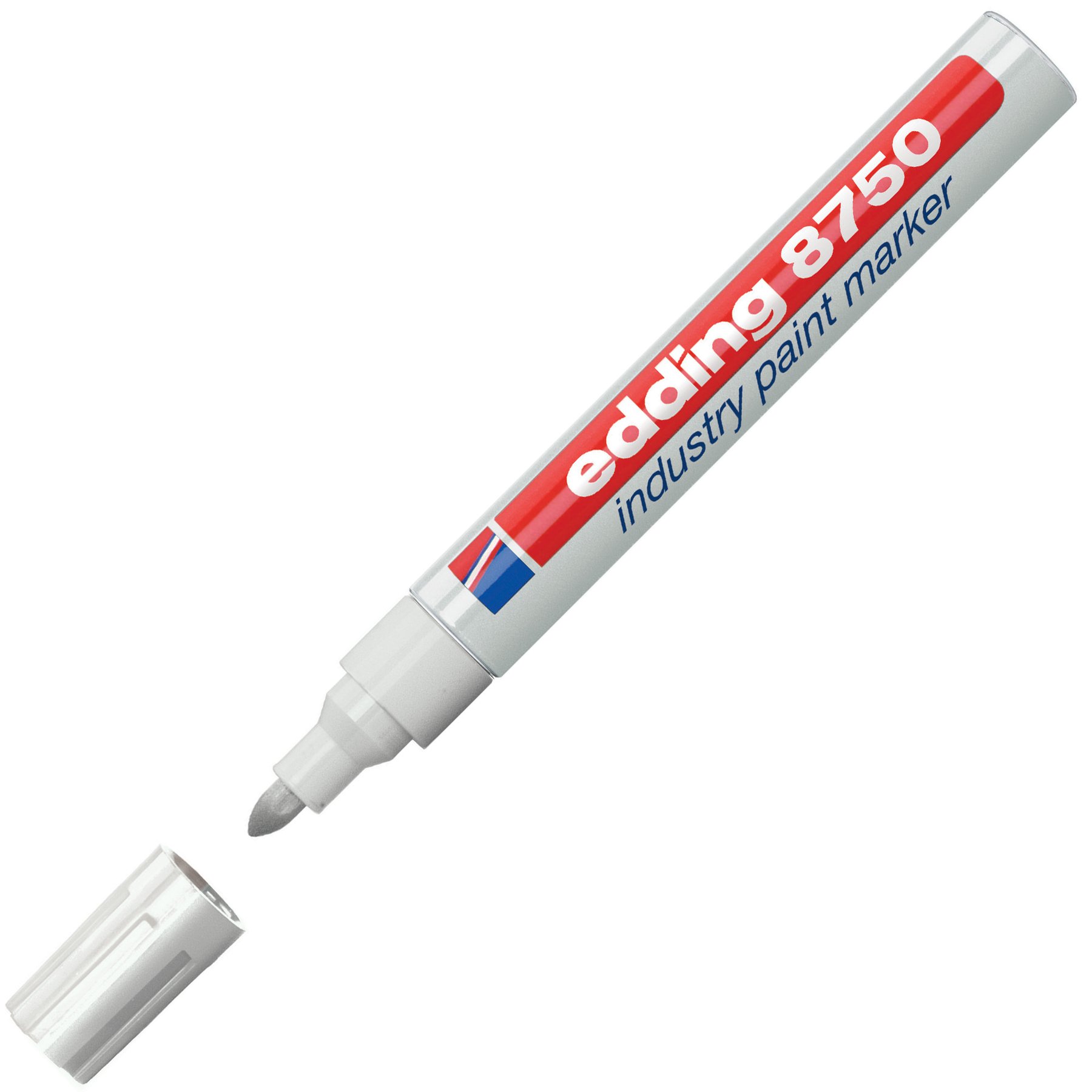 Edding Permanent marker 8750, lacquer effect, white