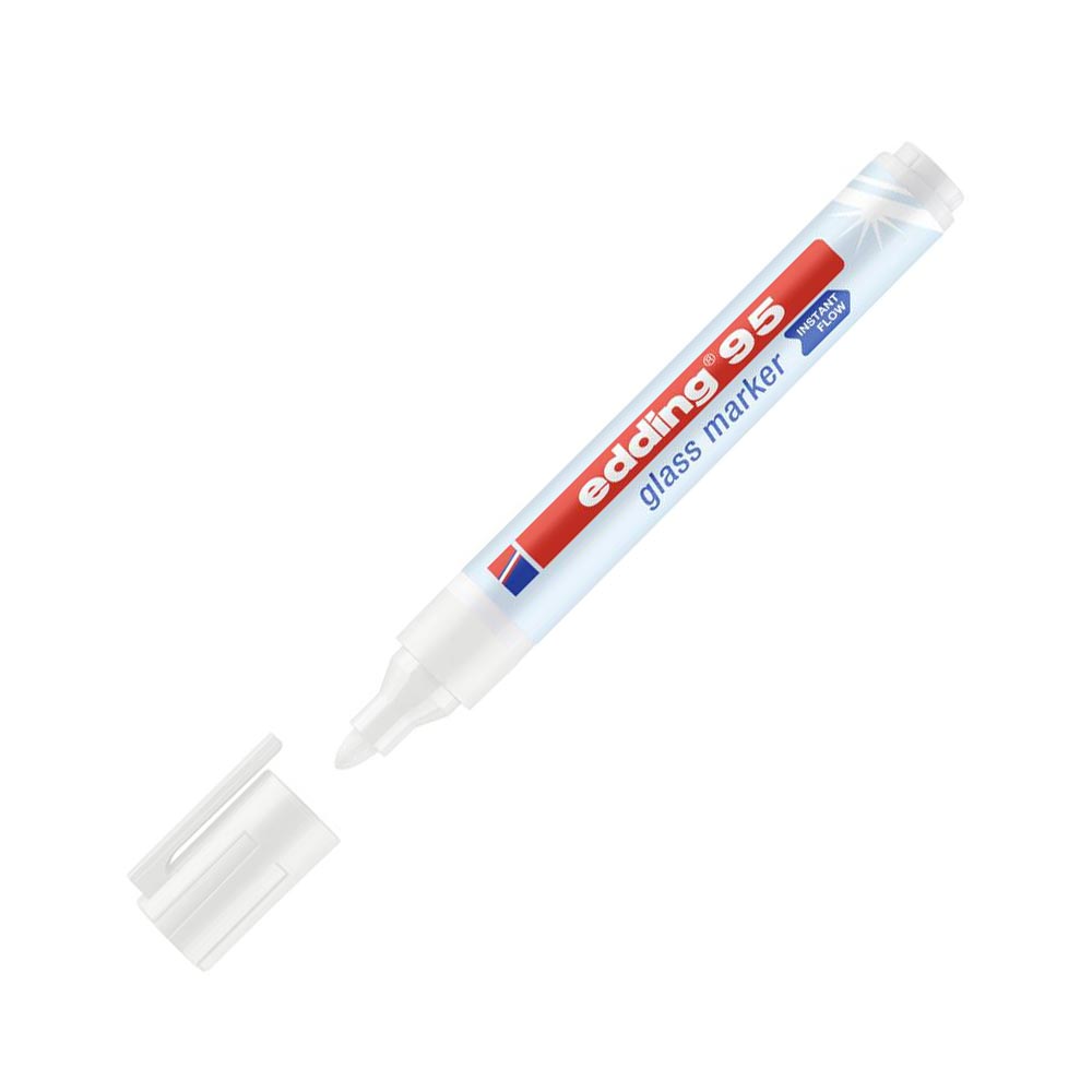 Edding Glass marker 495049, white