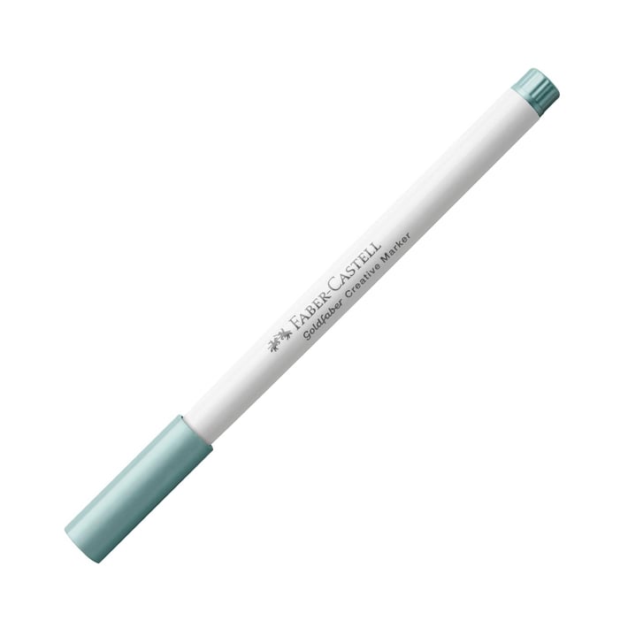 Faber-Castell Маркер Creative, объл, 1.5 mm, № 592, светлосин металик