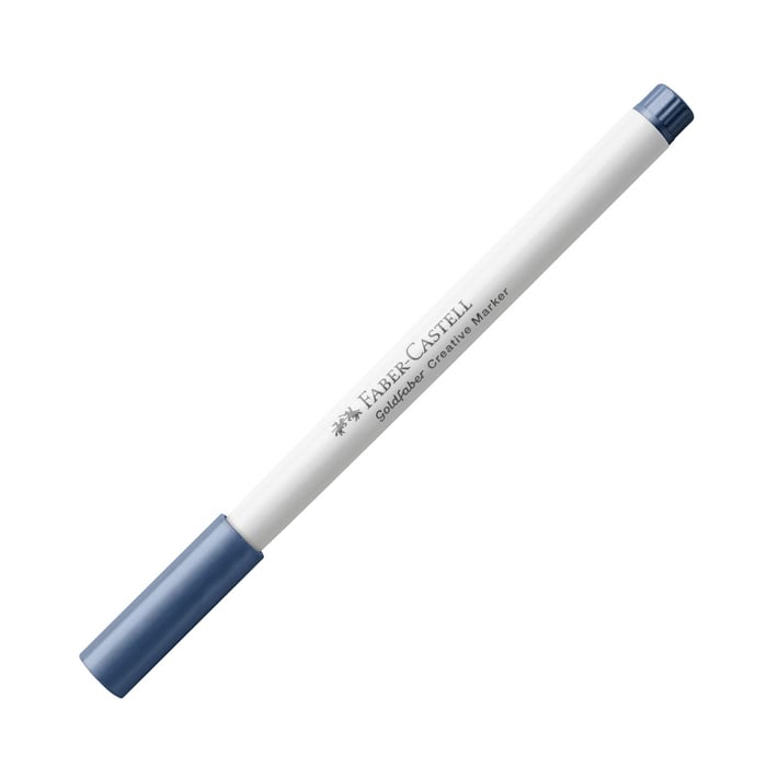 Faber-Castell Маркер-четка Creative, № 553, морскосин металик