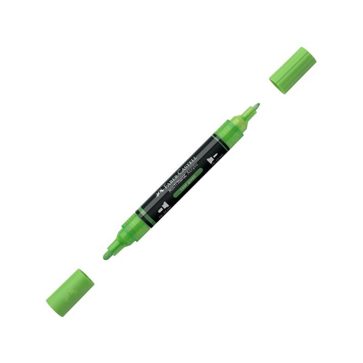 Faber-Castell Акрилен маркер Multimark, № 112, листнозелен