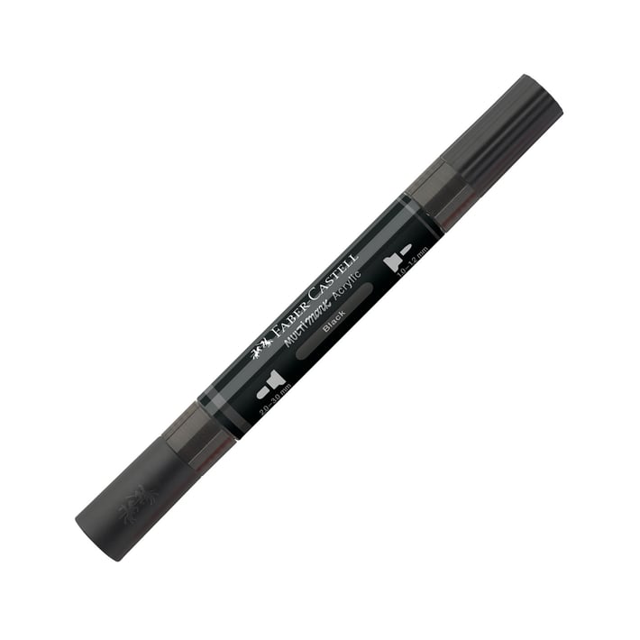 Faber-Castell Акрилен маркер Multimark, № 199, черен